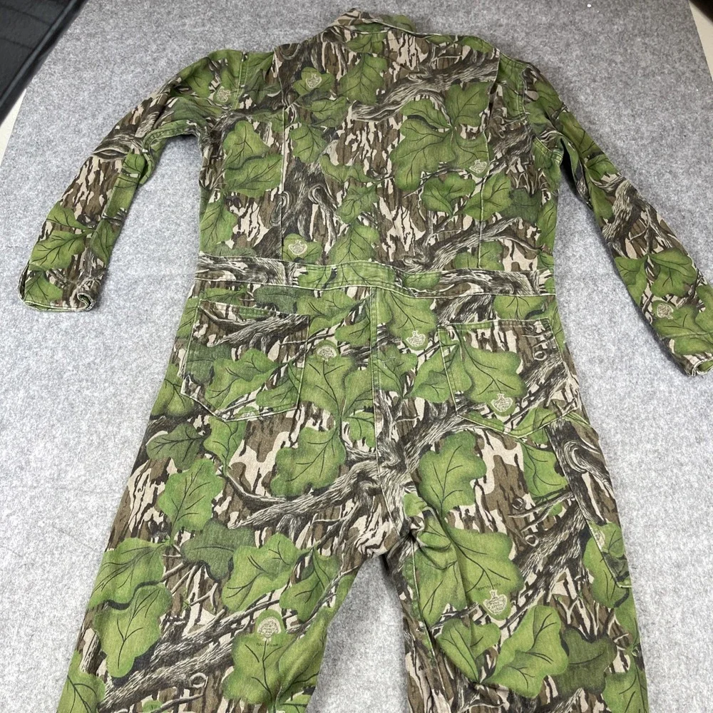 Vtg Mossy Oak Coveralls Mens 48